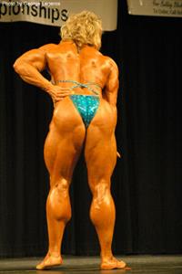 Lisa Aukland in a bikini - ass