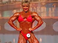 Lisa Aukland in a bikini