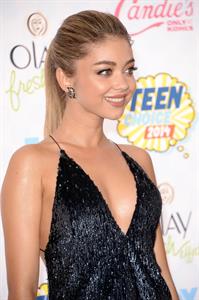 Sarah Hyland attending the 2014 Teen Choice Awards in Los Angeles on August 10, 2014