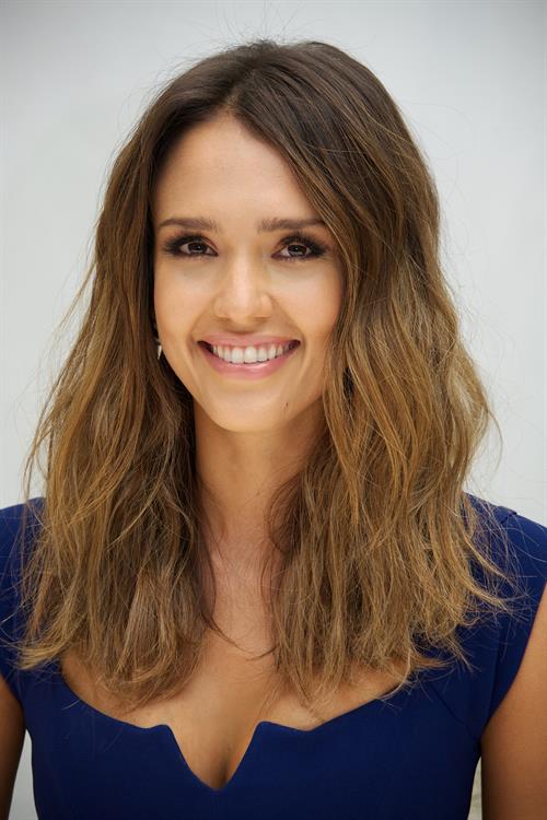 Jessica Alba at a press conference for Sin City: A Dame to Kill For at the Four Seasons Hotel in Bevely Hlls on August 2, 2014