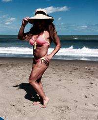 Sondra Faas in a bikini