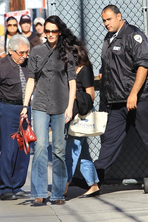 Eva Green at Jimmy Kimmel Live!, Hollywood August 05, 2014