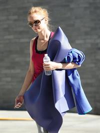 Heather Graham at yoga class in LA 7/31/13 
