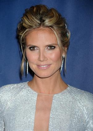Heidi Klum attending the  America's Got Talent  Post Show in New York on August 21, 2013 