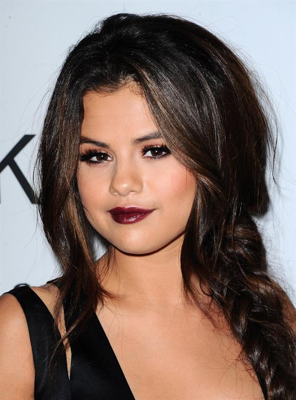 Selena Gomez showing off a ton of cleavage at Flaunt Magazine Release Party in Beverly Hills - Los Angeles - November 7, 2013 
