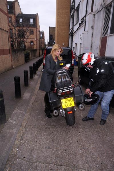 Holly Willoughby Riverside studios in London, March 6, 2013 