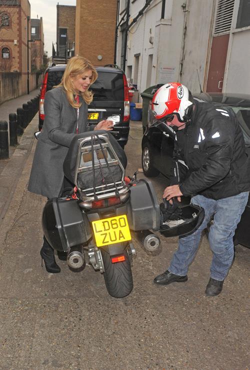 Holly Willoughby Riverside studios in London, March 6, 2013 