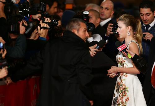 Scarlett Johansson premiere of 'Her' during the 8th Rome Film Festival November 10, 2013 