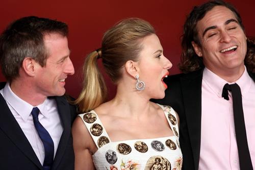 Scarlett Johansson premiere of 'Her' during the 8th Rome Film Festival November 10, 2013 