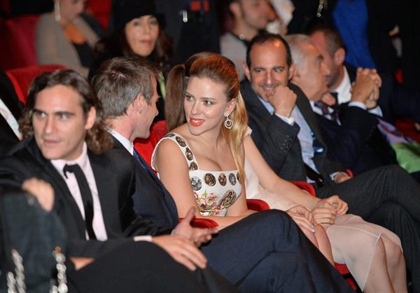 Scarlett Johansson premiere of 'Her' during the 8th Rome Film Festival November 10, 2013 