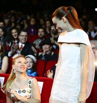 Scarlett Johansson premiere of 'Her' during the 8th Rome Film Festival November 10, 2013 