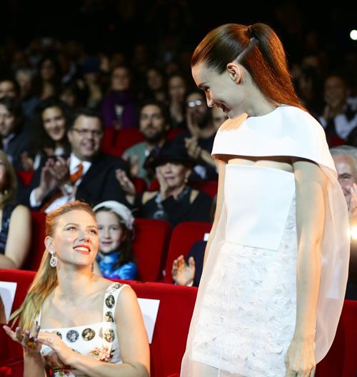 Scarlett Johansson premiere of 'Her' during the 8th Rome Film Festival November 10, 2013 