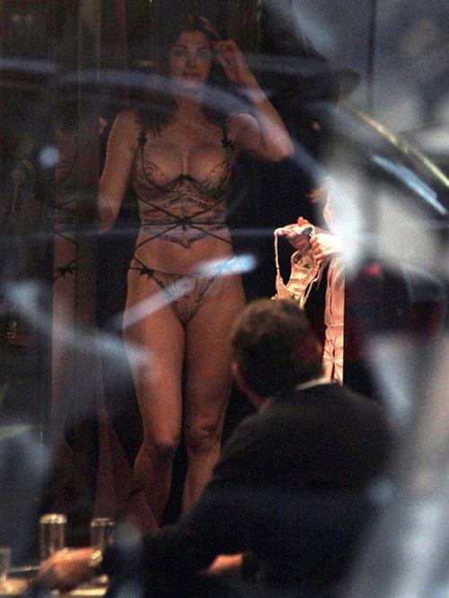 Stephanie Seymour – at a lingerie store in Italy 10/22/13  
