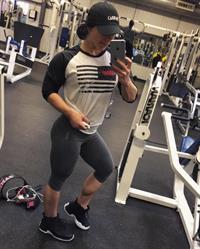 Chloe Sannito taking a selfie