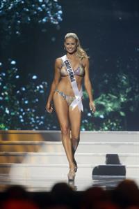 Nia Sanchez in a bikini