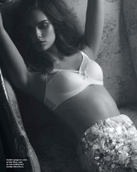 Zuzana Gregorova in lingerie