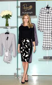 Rosie Huntington-Whiteley Marks and Spencer Lingerie Launch in London, October 16, 2013 