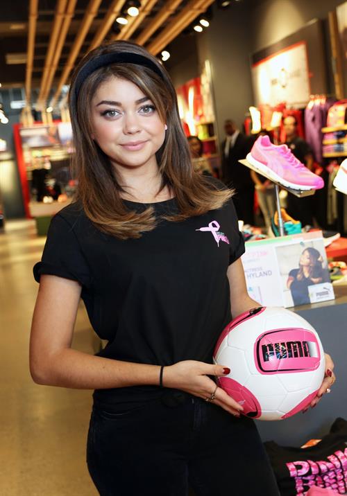 Sarah Hyland – PUMA Project Pink Charity 10/12/13  