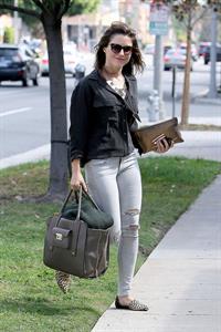 Sophia Bush at Ramirez Tran Salon in Beverly Hills 10/3/13 