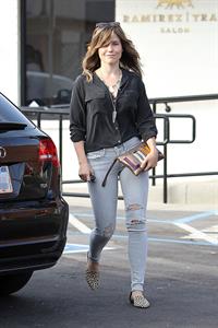 Sophia Bush at Ramirez Tran Salon in Beverly Hills 10/3/13 
