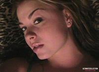 Kari Sweets in her room with green lingerie