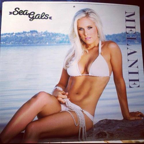 Melanie Lianne Brown in a bikini