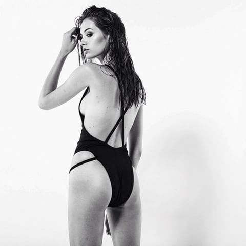 Beate Muska in a bikini