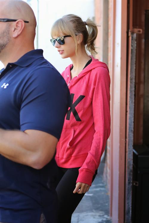 Taylor Swift in Burbank on September 28, 2013