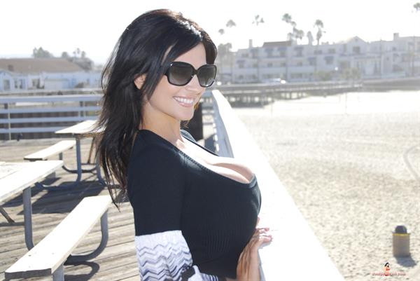 Denise Milani Snapshots - Pier