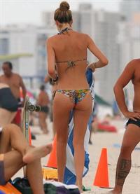 Doutzen Kroes in a bikini - ass