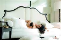 Denise Milani in lingerie