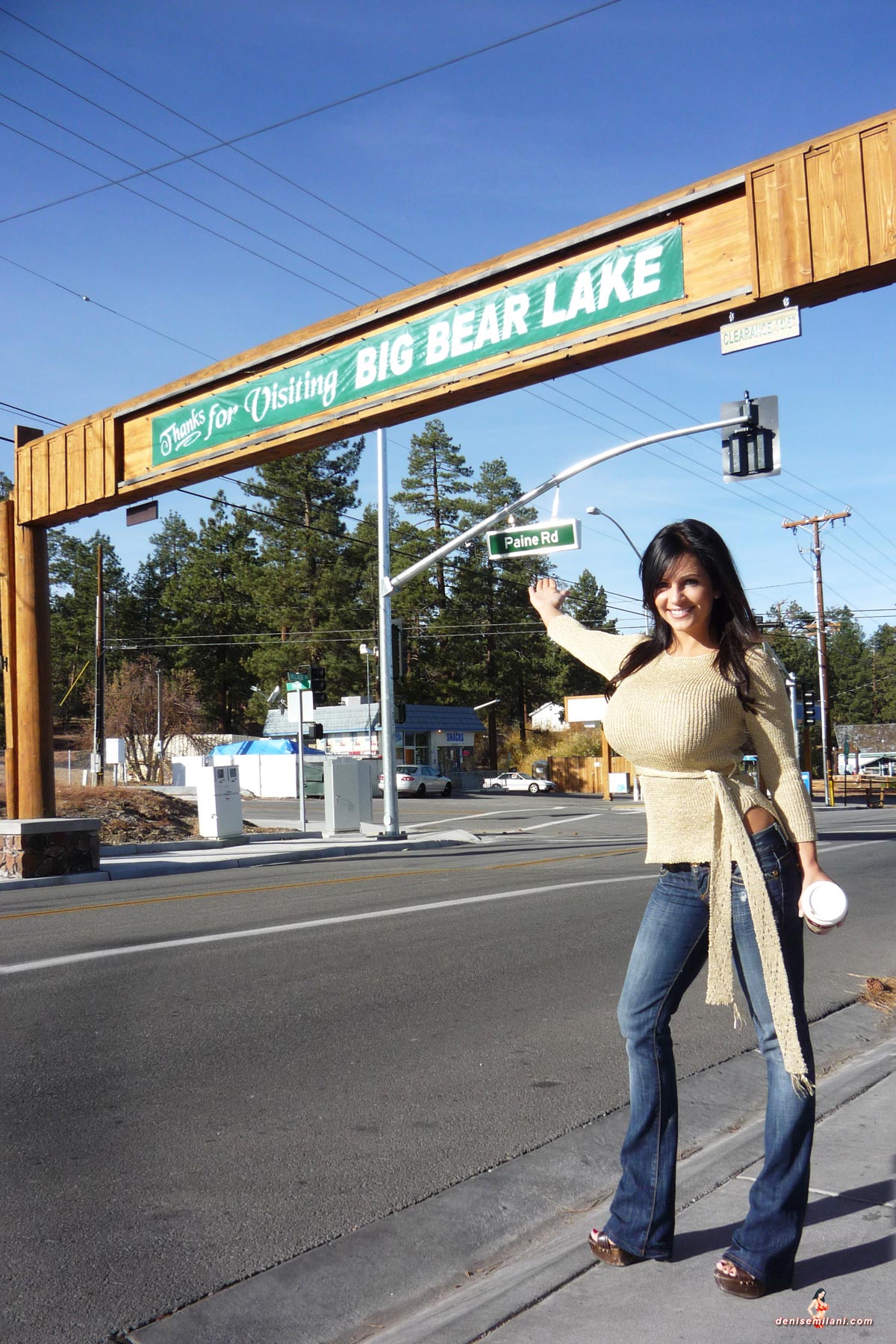Denise Milani Snapshots - BigBear08