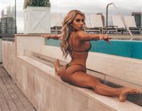 Khloe Terae in a bikini