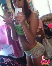 Anonymous taking a selfie