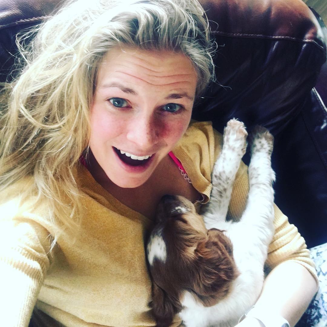 Jessie Diggins taking a selfie