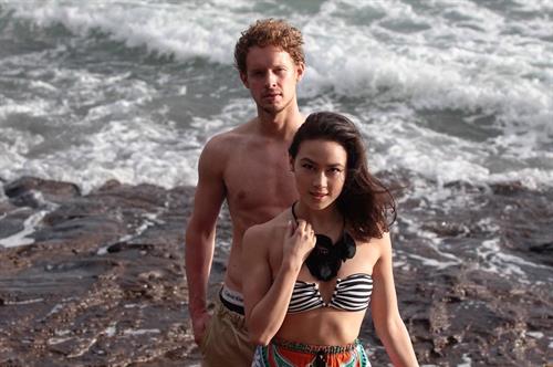 Madison Chock in a bikini