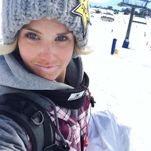 Silje Norendal taking a selfie