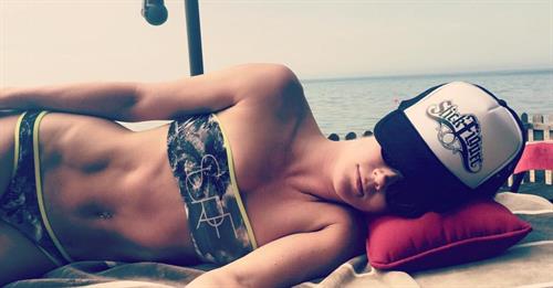 Tessa Virtue in a bikini