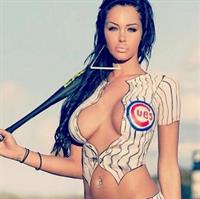 Nabilla Benattia in body paint