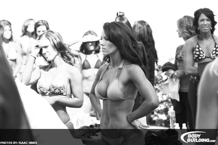 Amanda Latona Kuclo in a bikini