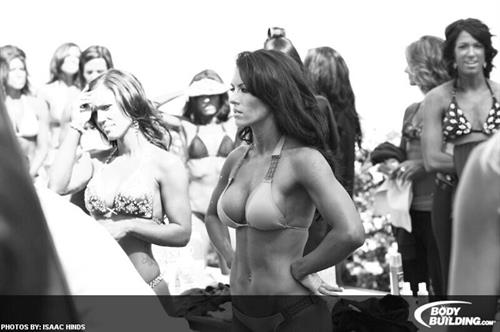 Amanda Latona Kuclo in a bikini