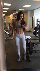 Michelle Lewin taking a selfie