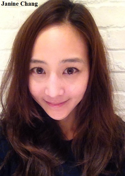 Janine Chang taking a selfie