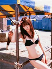 Yumi Sugimoto in a bikini