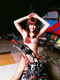 Yumi Sugimoto in a bikini