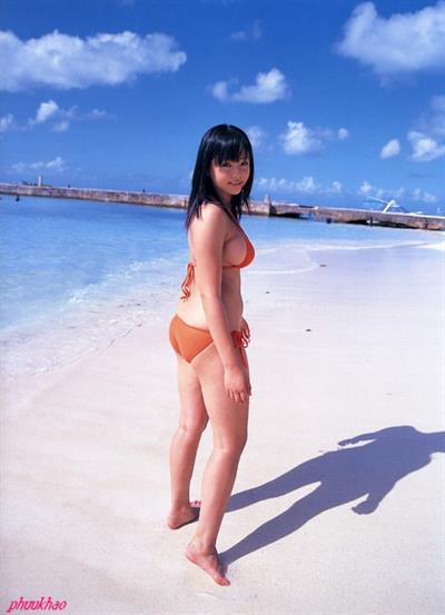 Ai Shinozaki in a bikini