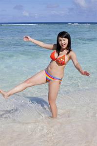 Ai Shinozaki in a bikini