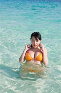Ai Shinozaki in a bikini