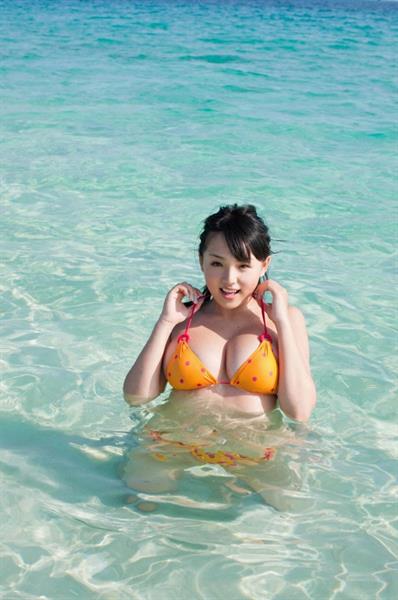 Ai Shinozaki in a bikini
