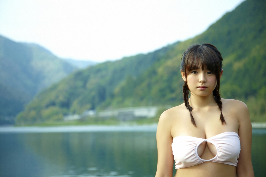 Ai Shinozaki in a bikini